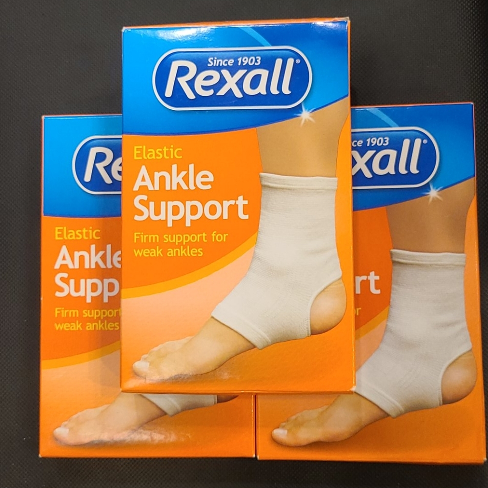 Rexall Elastic Ankle Support Firm For Weak Ankles